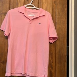 Vineyard Vines boys youth xl pink polo shirt